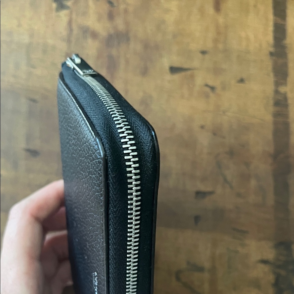 Celine Textured Black Wallet - Picture 13 of 16